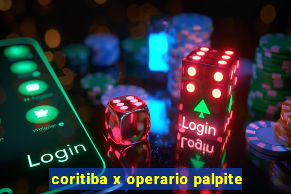 coritiba x operario palpite